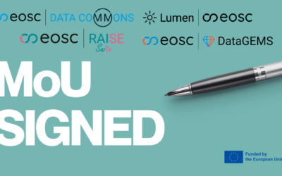 LUMEN joins forces  with EOSC Data Commons, DataGEMS  and RaiseSuite