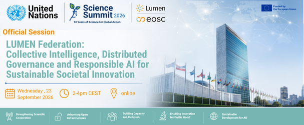 LUMEN UN Science Summit Banner